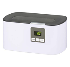 [写真]超音波眼鏡洗浄器